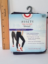 Spanx Assets Shaping Leggings Red Hot Label Seamless Nice Sz S Indigo NWT