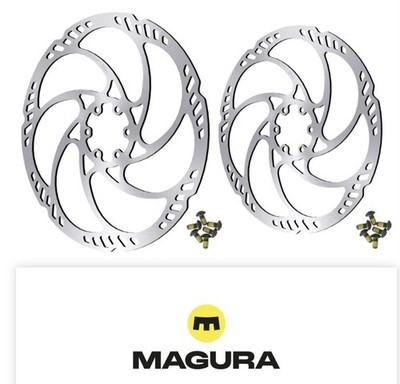 2 X Magura Storm SL.2 Bremsscheibe - 6-Loch 160mm NEU Inkl. Schrauben