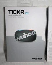 NWB WAHOO TICKR Black Bluetooth/ANT+ Chest Strap Heart Rate Monitor WFBTHR04G