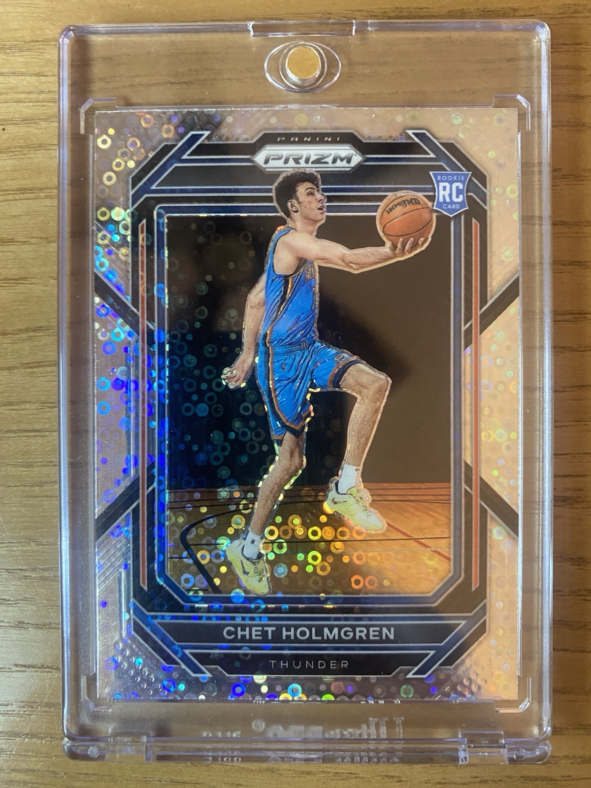 Chet Holmgren 2022-23 Panini Prizm Prizms Fast Break #266 OKC Thunder
