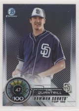2018 Bowman Bowman Scouts' Top 100 Cal Quantrill #BTP-47 7at