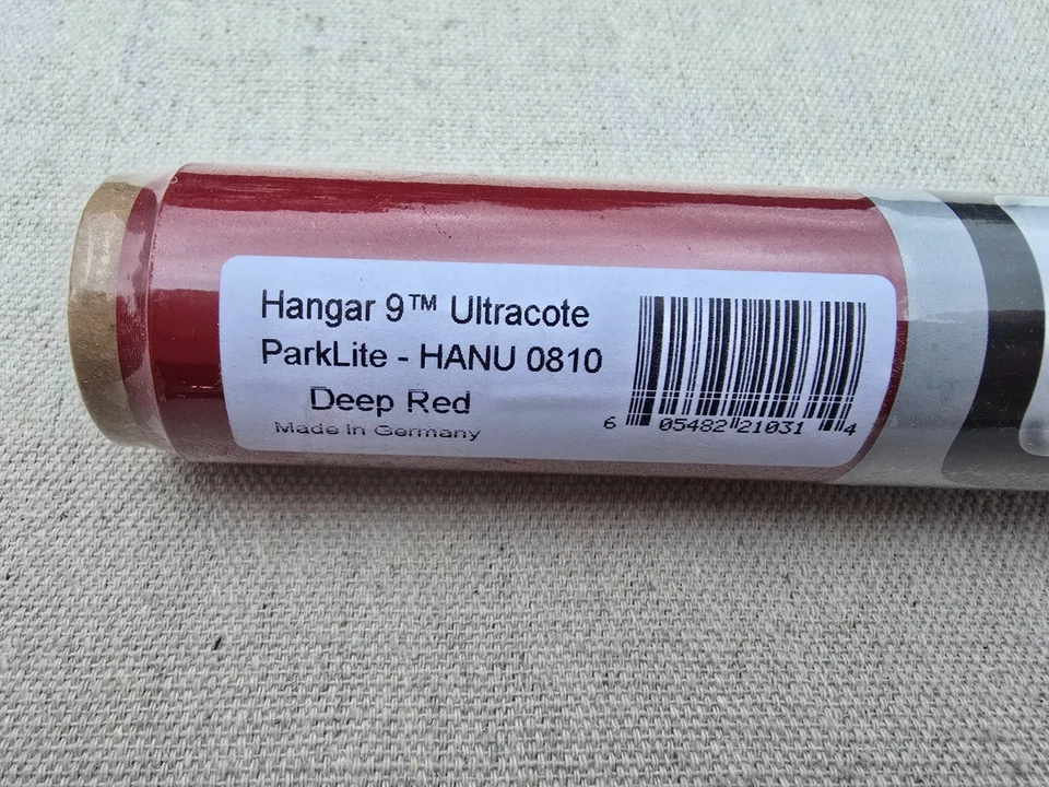 Hangar 9 UltraCote ParkLite Deep Red HANU 0810 RC Airplane Covering - Image 3 of 4