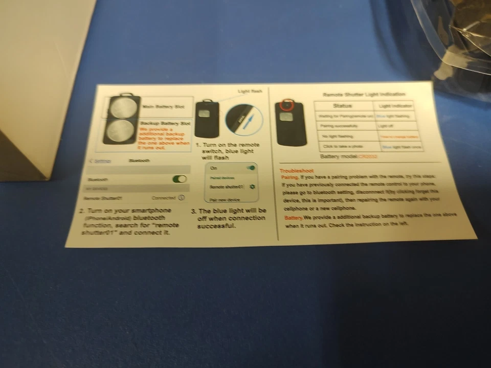 Selfie Stick, 40 inch Extendable Selfie Stick Tripod,Phone Tripod with Wirele... - Image 3 of 4