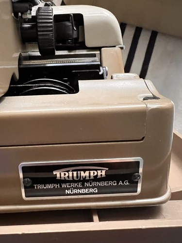 Vintage Schreibmaschine Triumpf Gabriele - Bild 6 von 8