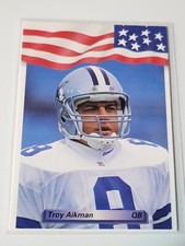 TROY AIKMAN 1992 AW Sports #130.   COWBOYS