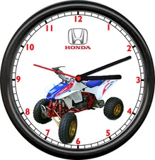 4 Quad Wheeler Retro ATV Motorcycle Sport Racing Mechanic Shop Sign Wall Clock