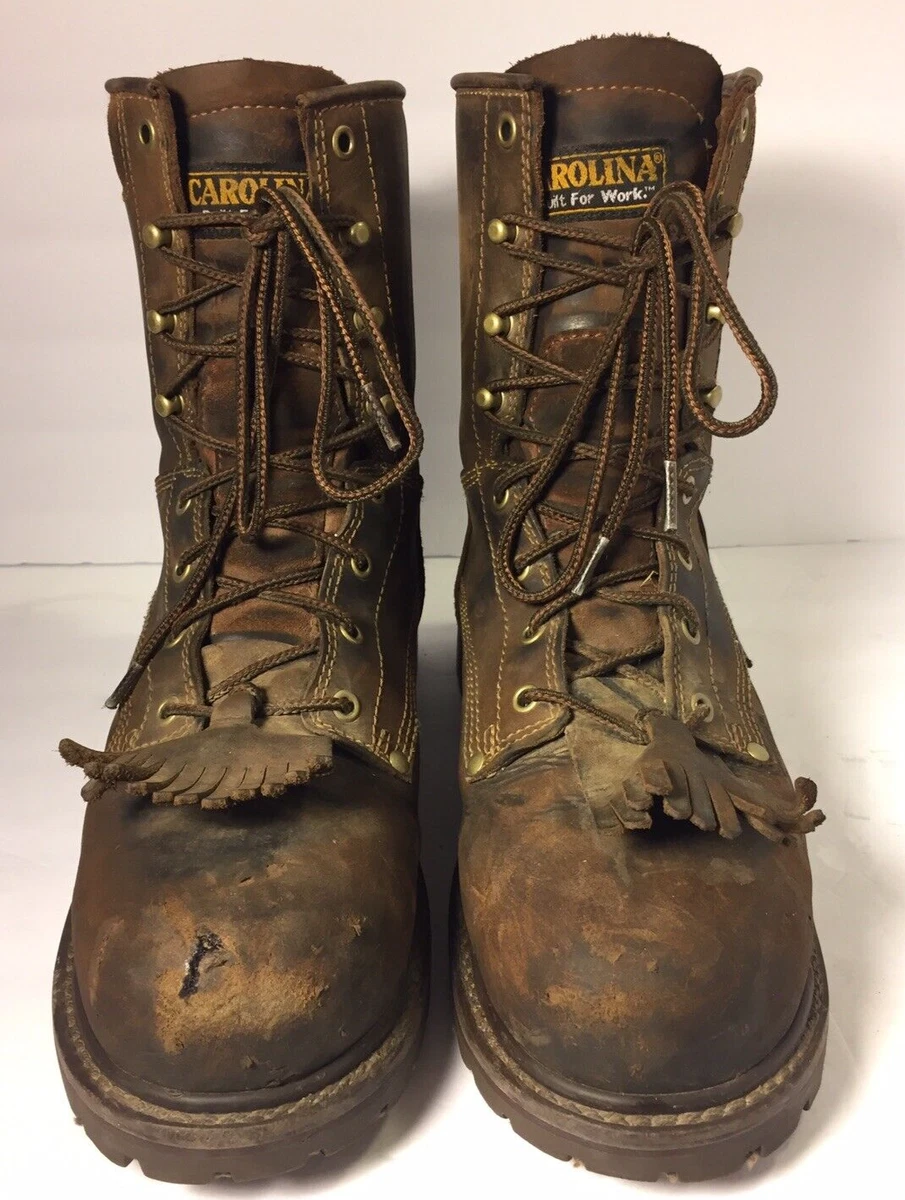 Carolina low heel logger boots hotsell