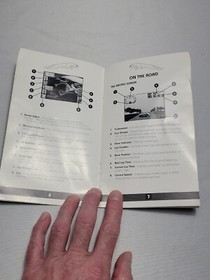 🕹Jaguar XJ220  Sega CD Manual Only N0 GAME