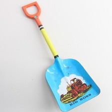 Antique Children's Toy Shovel Big Boss Bull Dozier Imprint Ohio Art 14" L x 4.5"
