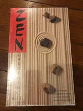 The Zen Gardening Kit No. 4 by D. Moore (1992, Hardcover / Mixed Media) Desk Top