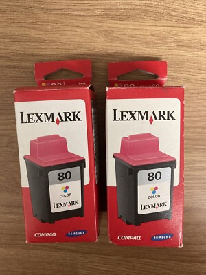 ORIGINAL Lexmark Tintenpatrone 80 Farben 12A1980 für Lexmark 3200 5000 5700 5770