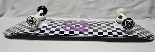 Vintage Heartagram Checkered Black & White Skateboard 100% authentic - 第 6/15 張圖片
