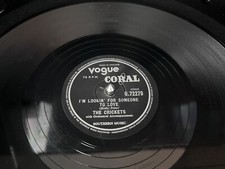 レア‼︎! 78rpm BUDDY HOLLY 10インチ SP盤‼︎ Buddy Holly 45 RPM