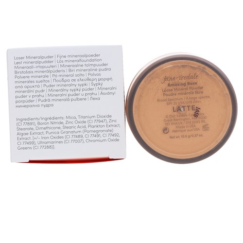 jane iredale Amazing Base SPF 20 Loose Mineral Foundation Latte 0.37 oz - Picture 8 of 8