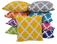 Yellow Throw Pillow Cover 1 Piece per Pack With Filler Trell...