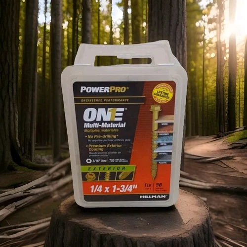 Power Pro 1/4-in x 1-3/4-in Epoxy One Exterior Wood Screws