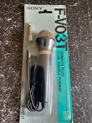 Sony F-V03T Dynamic Microphone Mic IMP 5000 - Japan NEW | eBay