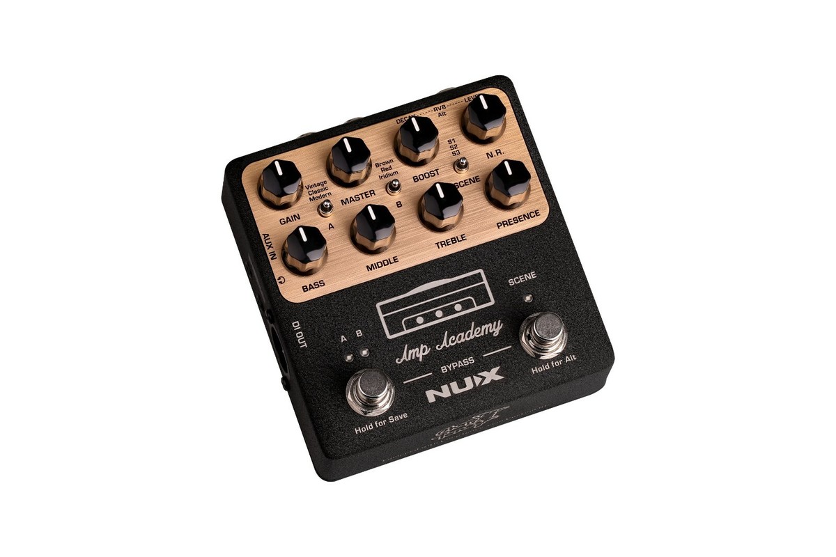 New NUX NGS-6 Amp Academy Amp Modeler Guitar Effects Pedal