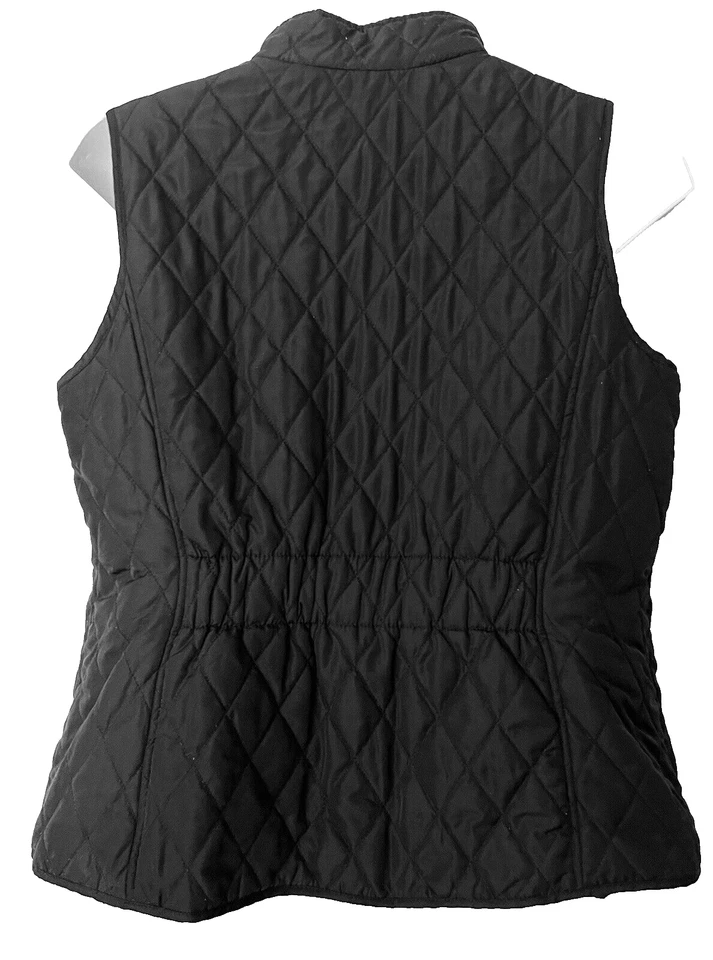 Colete Relativity Preto Acolchoado Puffer Outerwear Bolso Leve com Zíper Plus 2X - Imagem 3 de 4