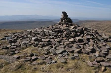 Photo 6x4 Summit cairn Pen y Gadair Fawr At 800m above sea level the summ c2011