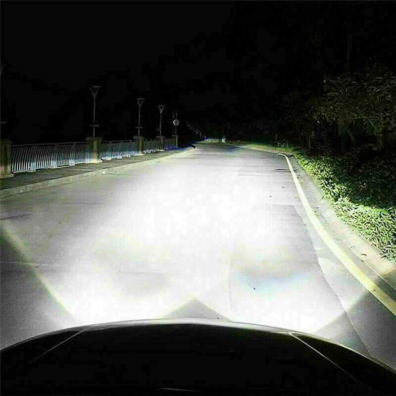 Combo de faros LED altos/bajos + bombillas antiniebla 6000 k para Acura RSX 2004 2003 2002 Foto 2 de 4