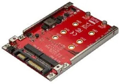 Startech Dual M.2 auf SATA RAID Adapter für 2,5'' Laufwerksschacht - S322M225R