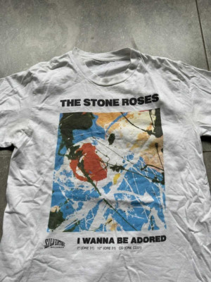 Stone Roses I Wanna Be Adored Men Women White All Size Shirt AG2142
