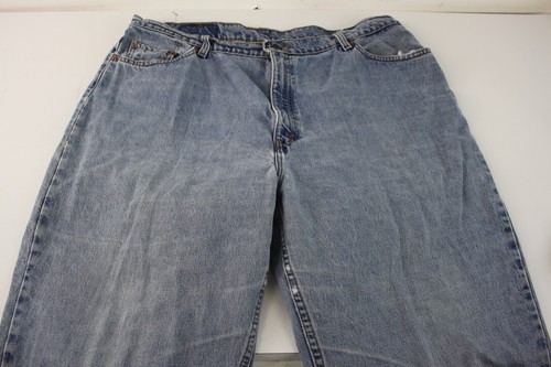 Levi's 522 Taper Fit, Taper Legs 40W x 34L  Denim Jeans - REAR  SEAM WEAR #C079 - Picture 5 of 8