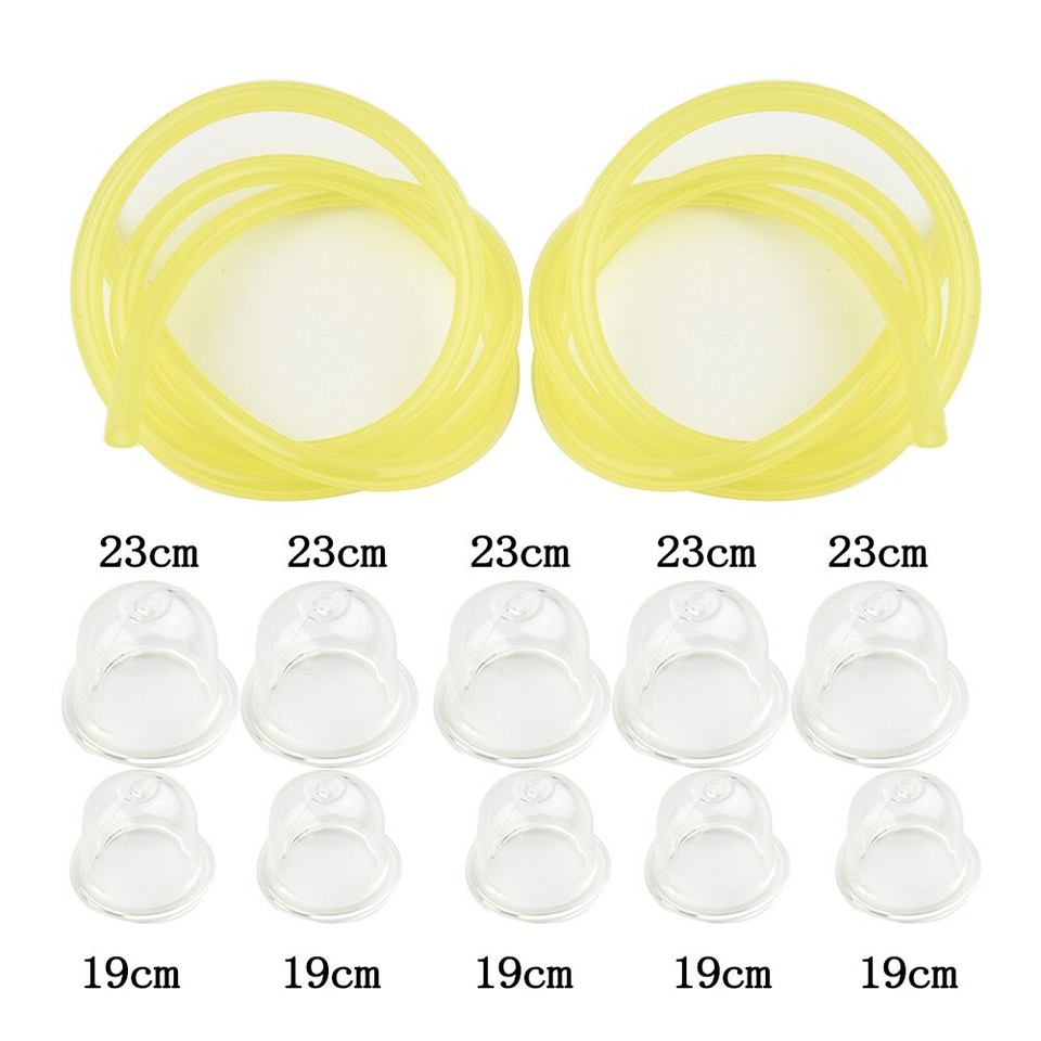 5x Primer Bulb Set + 2x Fuel Line For Victa For Echo For Homelite