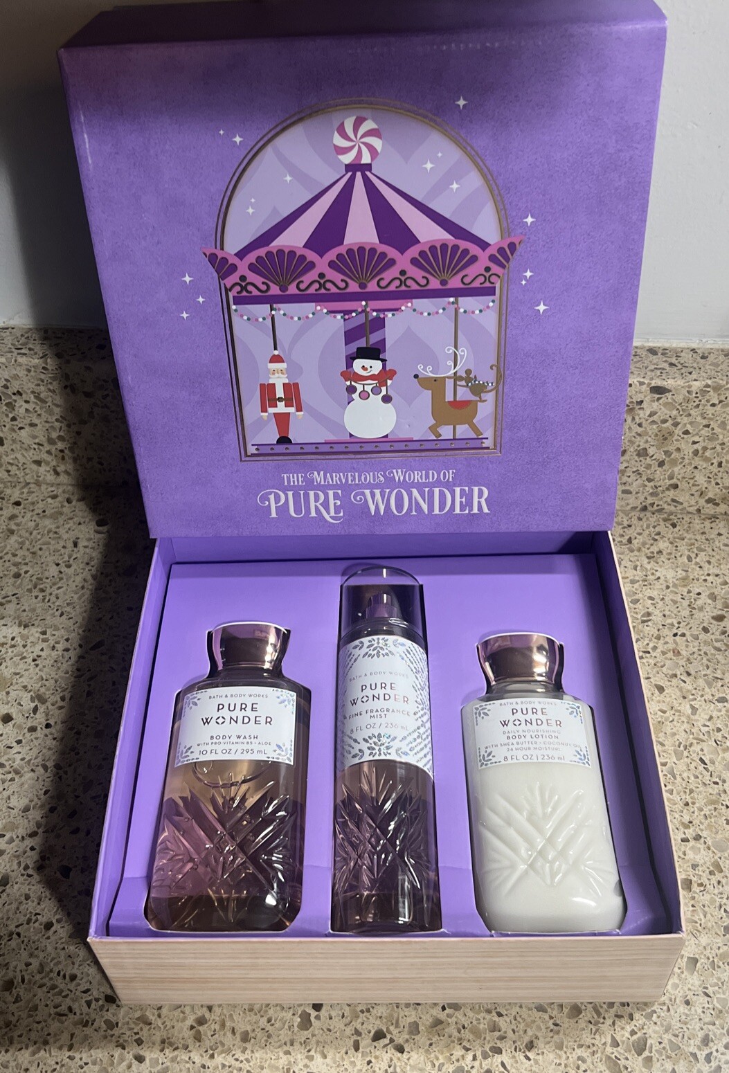 Pure Wonder Set Bath And Body Works Pure Wonder 3 Piece Set | eBay