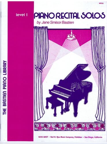 Solos de recital de piano Bastien nivel 1 - Imagen 1 de 2