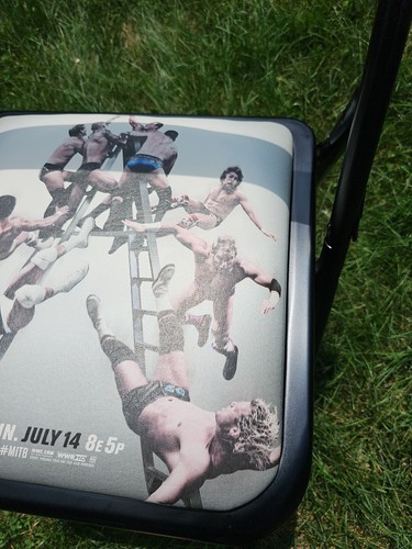 MONEY IN THE BANK WWE Ringside Chair SEAT RAW - Picture 5 of 14
