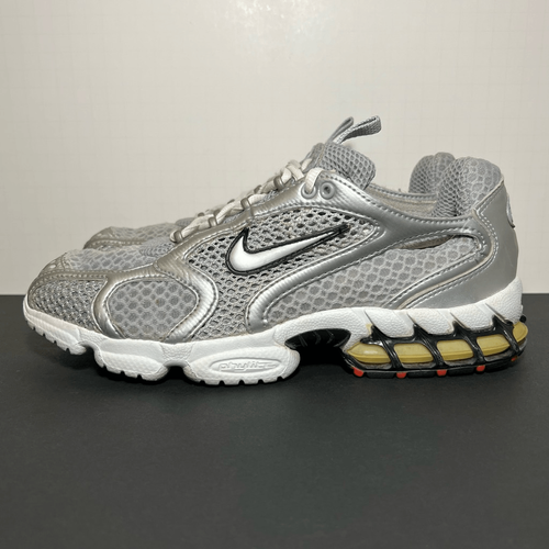 Herren Vintage Nike Air Zoom Spiridon Käfig 2 metallic silber Sportschuhe/Größe 8,5 - Bild 3 von 9