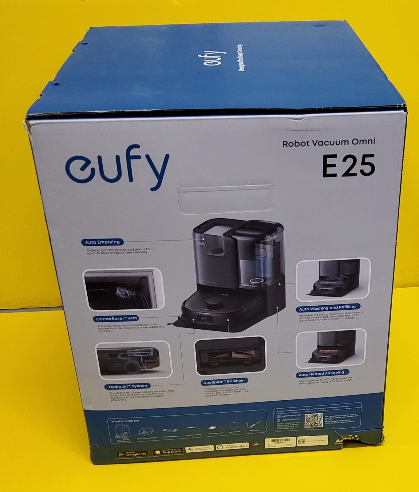 Eufy E25 Robot Vacuum Omni New
Opens in a new window or tab