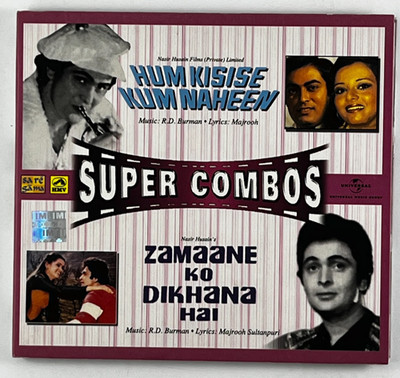 R. D. Burman Hum Kisise Kum Naheen + Zamaane Ko Dikhana Bollywood Soundtrack CD