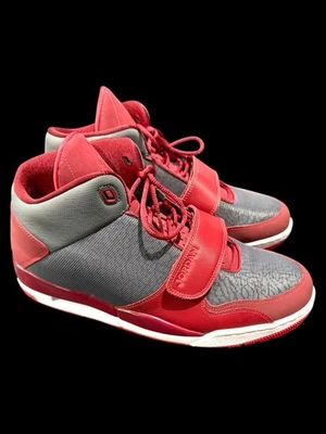 Jordan Flight Club 90s Grey Gym Red for Sale | Authenticity