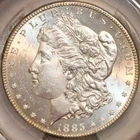 1885-S Morgan Silver Dollar - CACG  𝑪𝑨𝑪 UNC (Looks MS63) UNCIRCULATED BEAUTY!