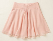 Ralph Lauren Purple Label Collection Silk Floral A Line Flare Midi Skirt Pink