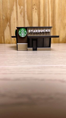 #ad #ad 1 64 Scale Starbucks Cafe Building Hot Whee 3D printed $28.82