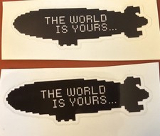 SCARFACE, AL PACHINO, Gangster TONY MONTANNA, Film Sticker