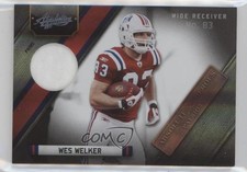 2011 Absolute Memorabilia Heroes Spectrum Materials Prime 24/25 Wes Welker 0tw4