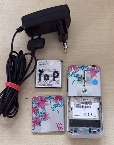 Sony Ericsson S500i Blumen geprüft, volle Funktion, Flower Edition Accu Neu Top - Bild 2 von 2