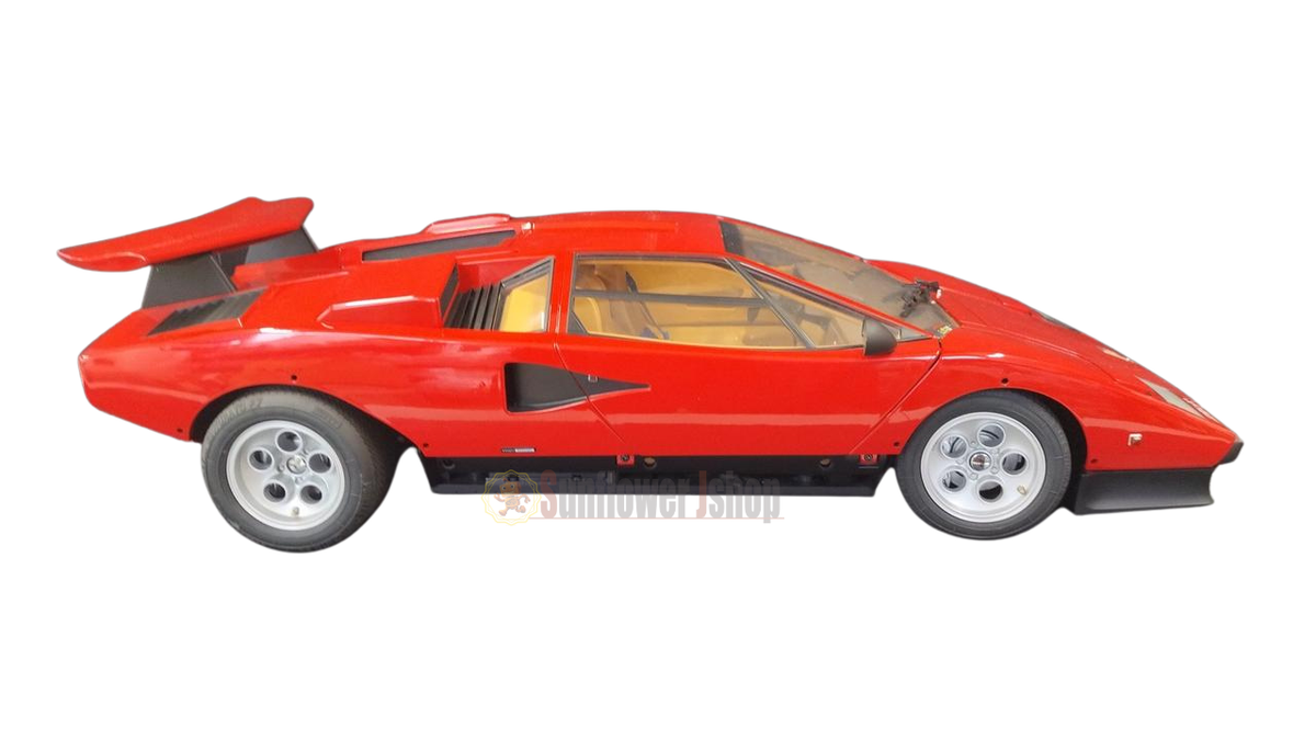 1/8 Large Scale Lamborghini Countach LP500S Red RC Model Body