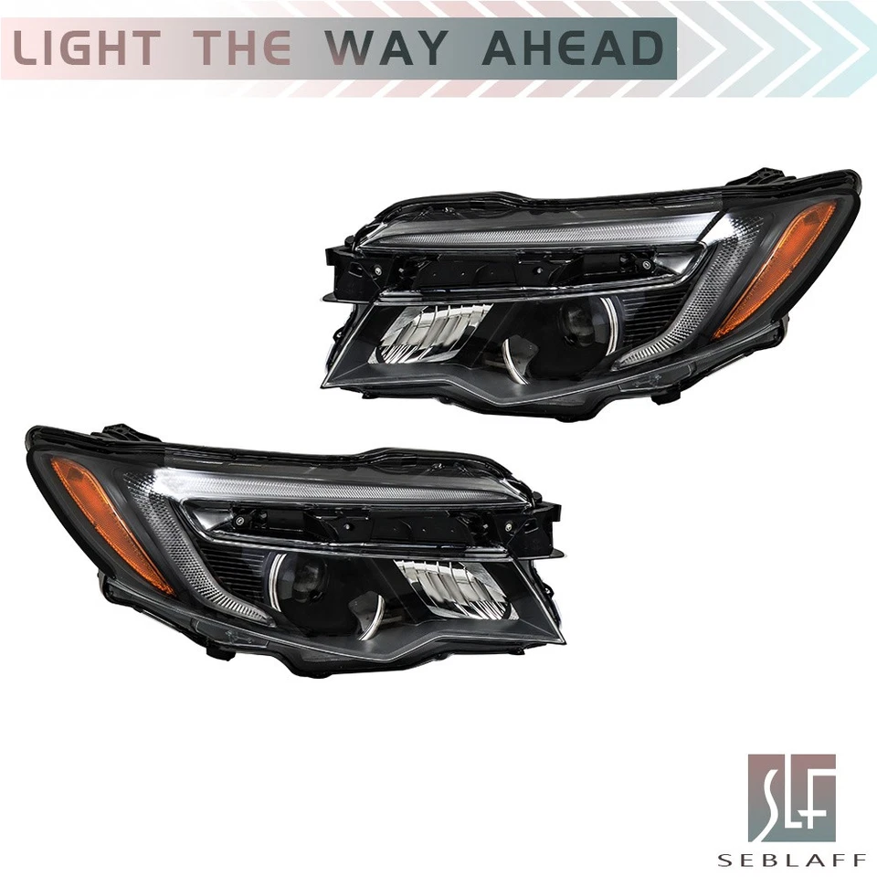 Faros izquierdo+derecho con haz bajo LED+DRL para Pilot ELITE 2016-18 y pasaporte 19-21 Foto 3 de 4