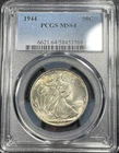 1944 P Walking Liberty Silver Half Dollar 50c PCGS MS64 Uncirculated
