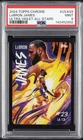 2024 TOPPS CHROME ULTRA VIOLET ALL-STARS #UVAS9 LEBRON JAMES PSA 9