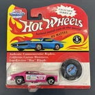 1993 Hot Wheels Vintage Collection Button PINK MONGOOSE Tom McEWEN Series II