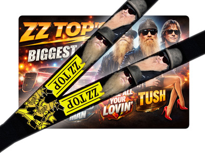 ZZ Top Lanyard Top FanArt Geschenk passt zu T-Shirt Vinyl CD DVD