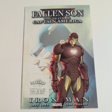 Fallen Son: The Death of Captain America # 5 - Great Shape - Sticker on cover
