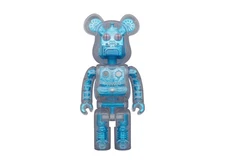 MEDICOM TOY BEARBRICK (Hirota Saigansho) Metallic Blue 400%